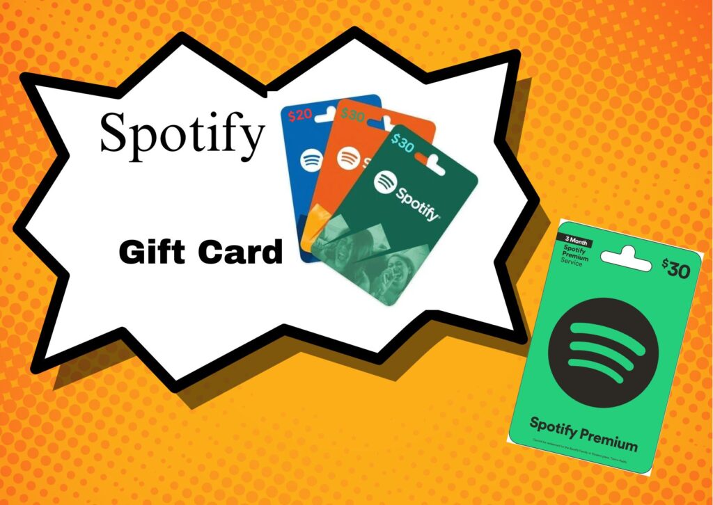 Spotify Gift Card Code